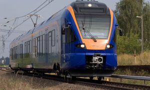 Ein Zug der Cantus Verkehrsgesellschaft