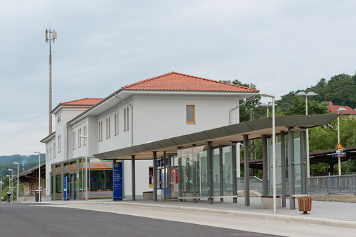 Bahnhofsgebäude in Melsungen