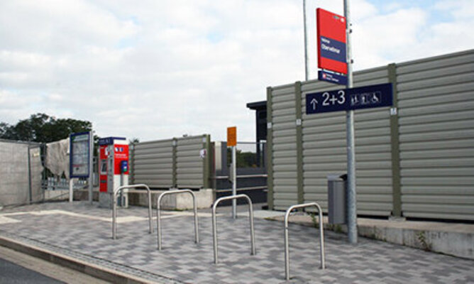Bahnhof von Obervellmar