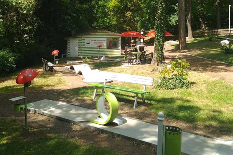 Foto: Minigolf im Johannispark