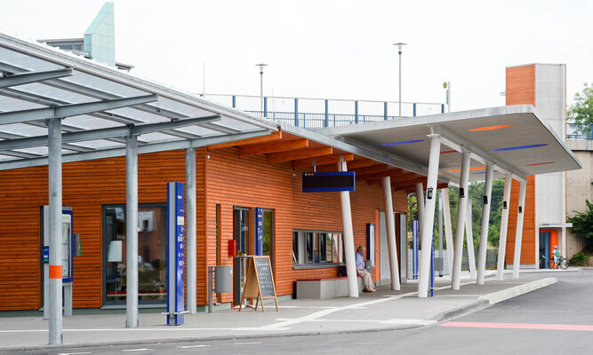 Bahnhofsgebäude von Hofgeismar