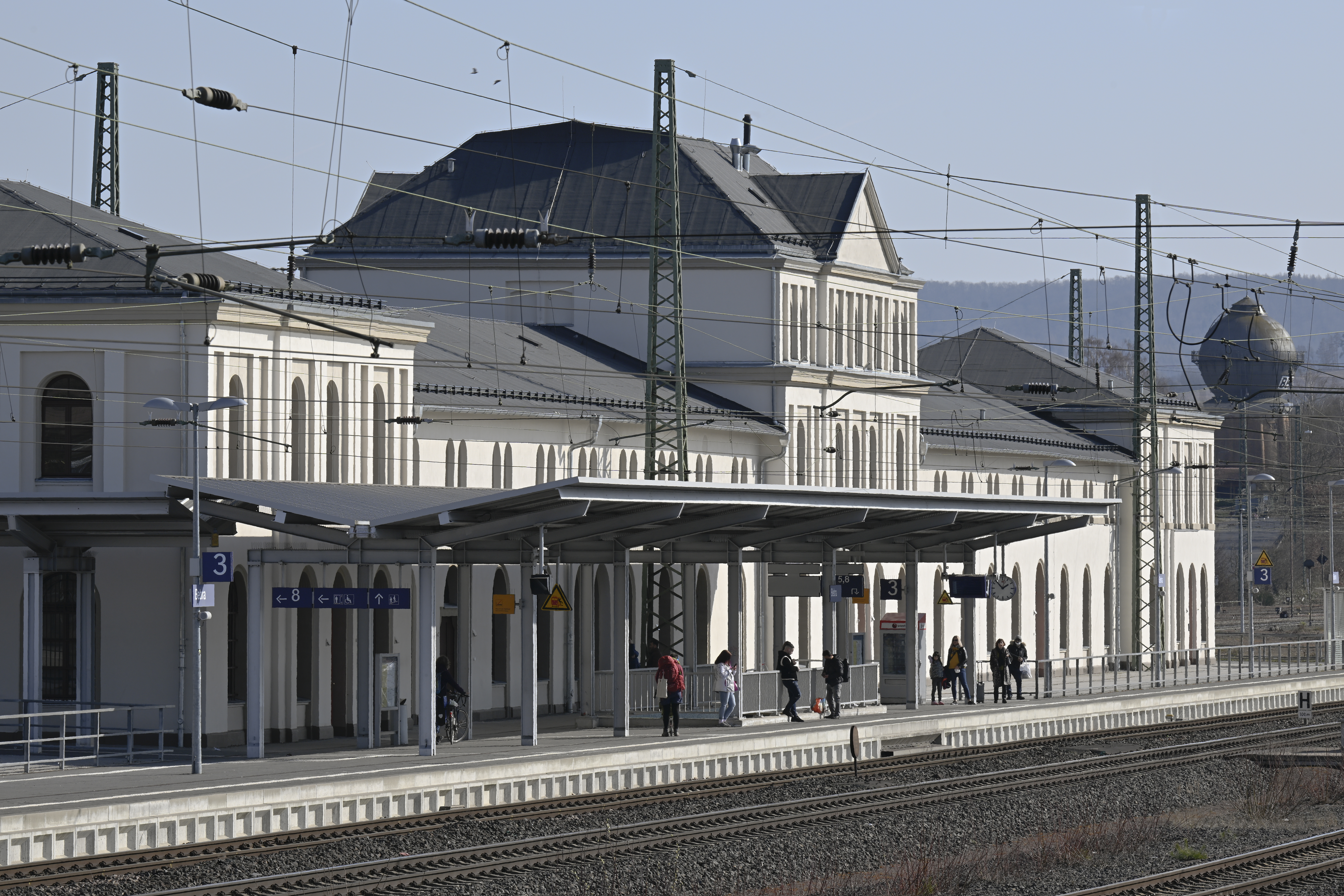 Inselgebäude in Bebra